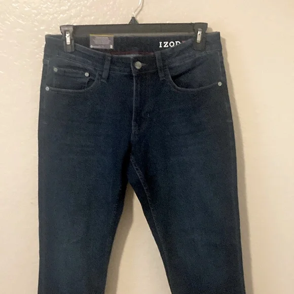 IZOD Deep Indigo Denim Pants - Picture 1 of 4